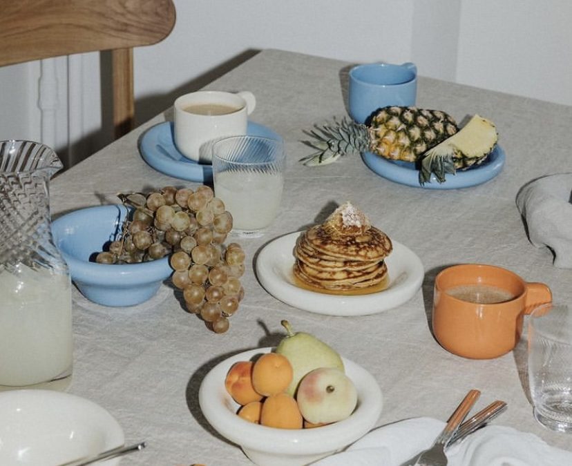 Duka till höstfika