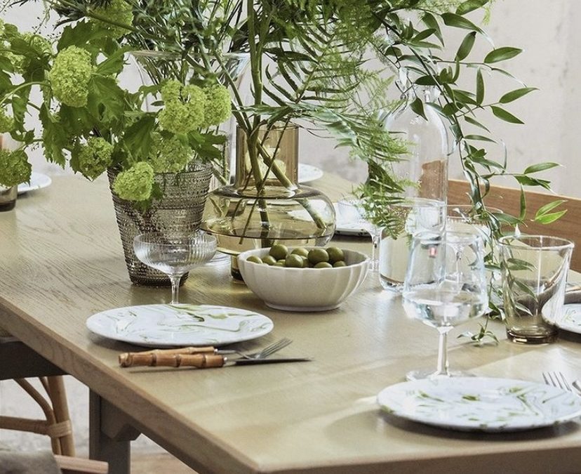Inspiration till midsommardukningen