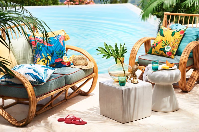 H&M Home med Tropical Touch