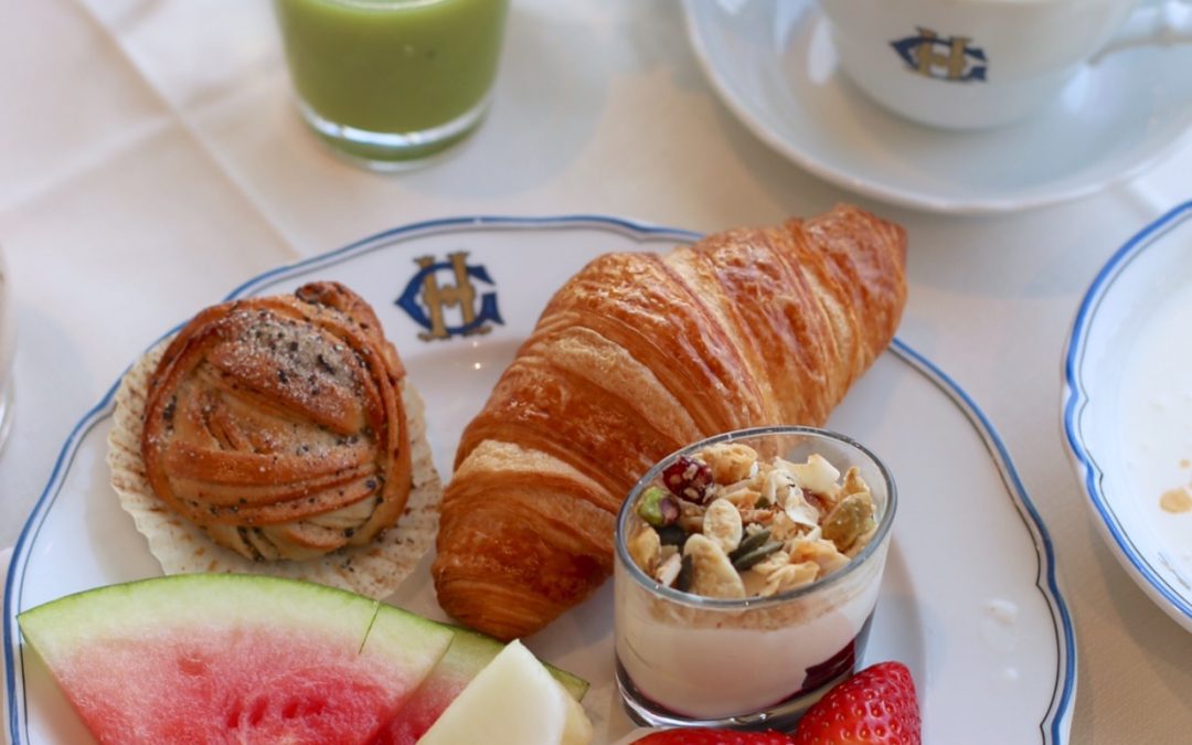 Frukosten på Grand Hotel