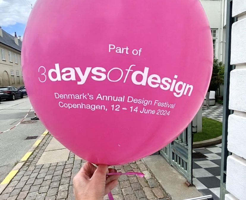 3 Days of Design dag 1